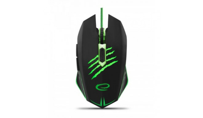 Esperanza EGM209G mouse Right-hand USB Type-A Optical 2400 DPI