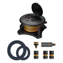 FISKARS HOSE REEL SOLID L 1/2" 30m WATERWHEEL