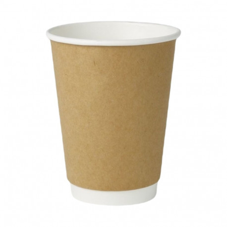 Kohvitops kartongist 250ml topelt seinaga 25tk/pk