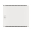 RACK CABINET 19" WALL-MOUNT 9U/600X450 FOR SELF-ASSEMBLY WITH METAL DOOR GREY LANBERG (FLAT PACK)