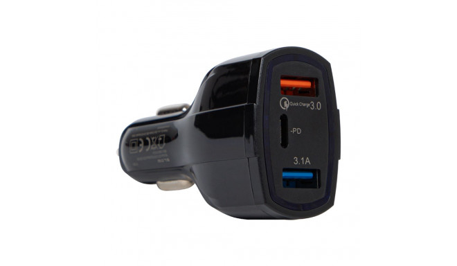 75-780# autolaadija g31a 3x usb-c+2x usb-a