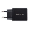 76-025# Ładowarka sieciowa gniazdo usb + usb-cx2 qc+pd 40w