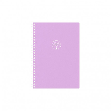 Raamatkalender UNIKA Spiral Kartong Nädal H õrnroosa 2026a.