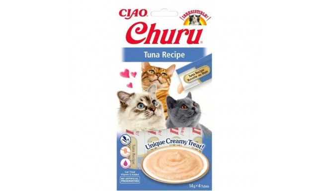 Snack for Cats Inaba Tuna Recipe Tunzivis Zivs 4 x 14 g