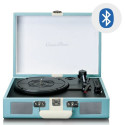 CLASSIC PHONO TT-110RDWH - TURNTABLE WITH BLUETOOTH® RECEPTION AND BUILT IN SPEAKERS - BLUE WHITE