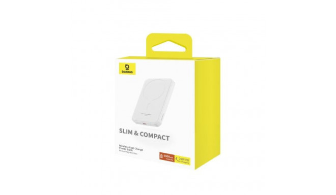 Baseus Power Bank Magnetic Mini Wireless Charging, PD 20W, 5000 mAh with Type-C to Type-C cable (0.3