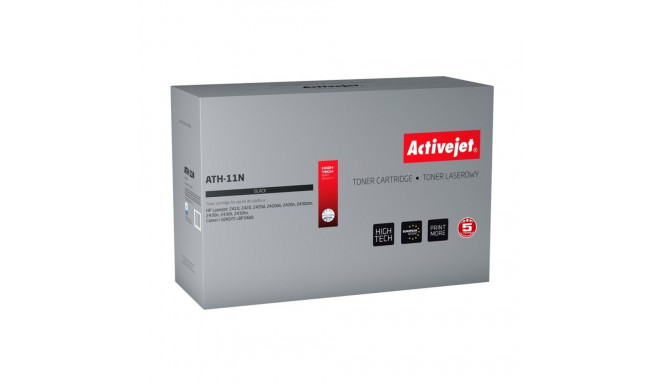 Activejet ATH-11N tooner HP printerile; HP 11A Q6511A, Canoni CRG-710 asendus; Supreme; 6000 lehekül