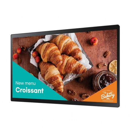 Samsung puuteekraan QM24C-T 23.8inch FHD 1920x1080 16:9 250 ilma klaasita 16/7 matt SSSP 10.0 TIZEN 