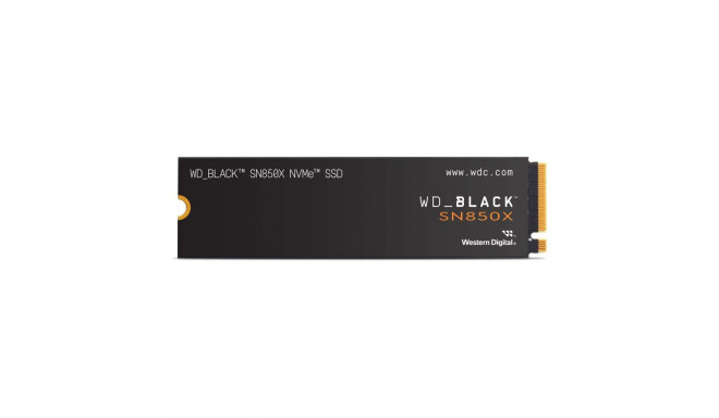 WD Black 1TB SN850X NVMe SSD ülimalt kiire PCIe Gen4 x4 M.2 sisemine ühekaupa pakendatud