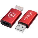 Adapter Microconnect USB-A - C, Data Blocker