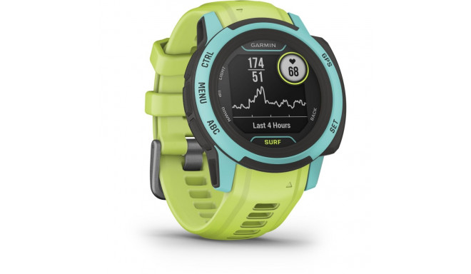 Garmin Instinct 2S Surf Edition -GPS-nutikell, Waikiki