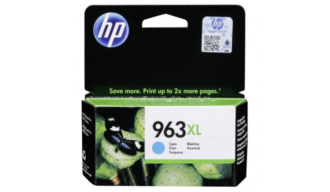 HP 963XL -tindikassett, tsüaan