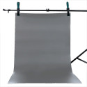 Genesis Gear PVC Photography Backdrop Gray 200x120cm