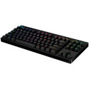 LOGITECH G PRO X TKL LIGHTSPEED Mechanical Gaming Keyboard - BLACK - US INT'L - TACTILE