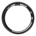 Smart Ring R11M- smart steel ring with charging box Size 7 (17.3mm), black