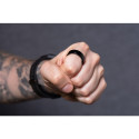 Smart Ring R11M- smart steel ring with charging box Size 7 (17.3mm), black