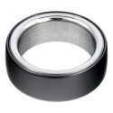 Smart Ring R8 - smart ceramic ring with charging box Size 15,4mm black