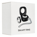 Smart Ring R8 - smart ceramic ring with charging box Size 18mm black