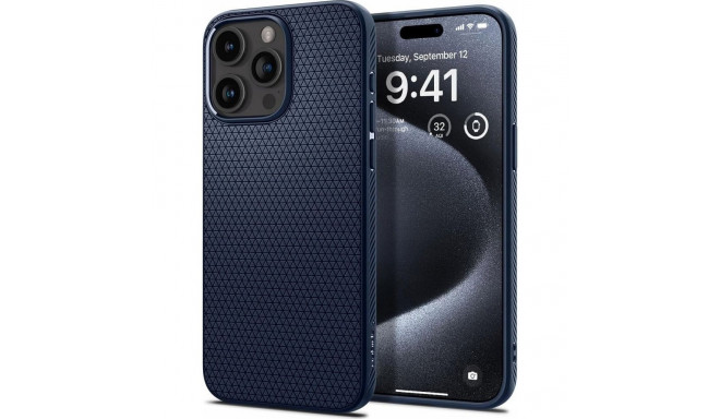 SPIGEN case LIQUID AIR for IPHONE 16 Pro Max navy blue