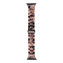 FORCELL F-DESIGN FA04 marble textured resin strap for APPLE Watch 42 / 44 / 45 / 49 mm brown