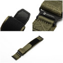 FORCELL F-DESIGN FA05 nylon strap for APPLE Watch 42 / 44 / 45 / 49 mm green