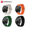 FORCELL F-DESIGN FS01 strap for SAMSUNG Watch 22 mm orange FORCELL F-DESIGN FS01 strap for SAMSUNG Watch 22 mm orange