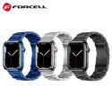 FORCELL F-DESIGN FA10 strap for APPLE Watch 42 / 44 / 45 / 49 mm silver