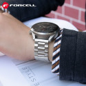 FORCELL F-DESIGN FS06 strap for SAMSUNG Watch 20 mm silver