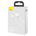BASEUS cable USB A to Lightning 2,4A Superior CALYS-B02 1,5 m white