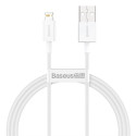 BASEUS cable USB A to Lightning 2,4A Superior CALYS-A02 1 m white
