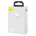 BASEUS cable USB A to Lightning 2,4A Superior CALYS-A02 1 m white