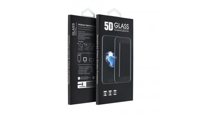 5D Full Glue Tempered Glass - for Xiaomi Redmi 9 black
