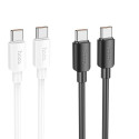 HOCO cable Type C to Type C PD 6A 100W X96 1 m black