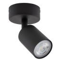 LAMP SPOT LIGHT TOP GU10 10W BK 15CM