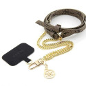 Guess GUOUC4MG4EW Universal CBDY strap brown/brown 4G Chain