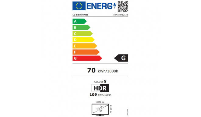 LG 4K Nutikas NanoCell TV | 50NANO82T3B | 50" | Nutiteler | webOS 24 | Must