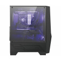 MSI MAG FORGE 100M Mid Tower Gaming Computer Case 'Black  2x 120mm ARGB PWM Fan  1x 120mm Fan  1-6 A