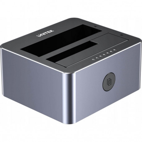 Unitek dokkimisjaam Unitek kettakloonimise jaam 2 x SATA 2.5"/3.5" USB-C 10Gbps