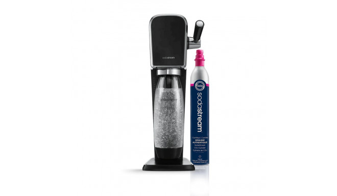 Sodastream Art Saturator + 1 bottle + gas Black