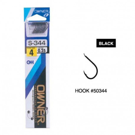 Single hook Owner S-344-04 with line 0.20mm 65cm