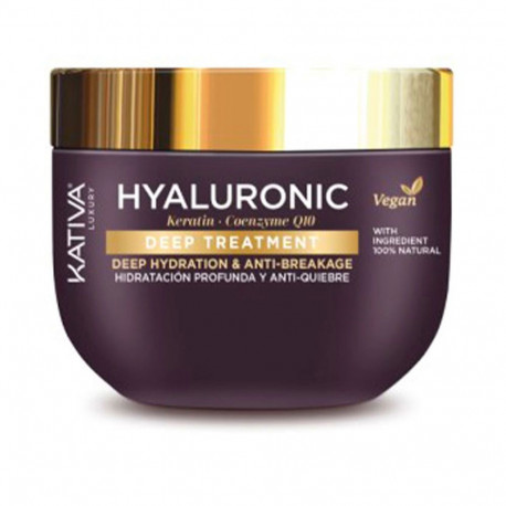 KATIVA HYALURONIC keratin & coenzyme Q10 deep treatment 300 ml