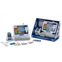 Cash register with terminal and scanner