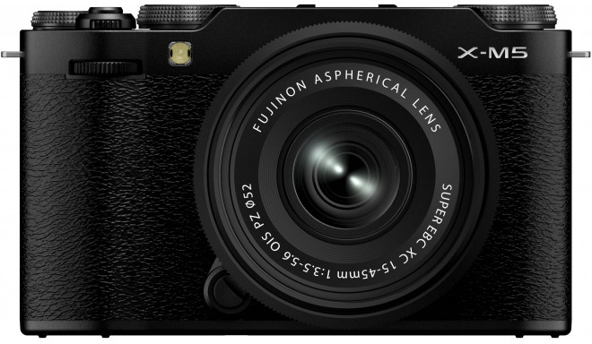 Fujifilm X-M5 + 15-45mm, black