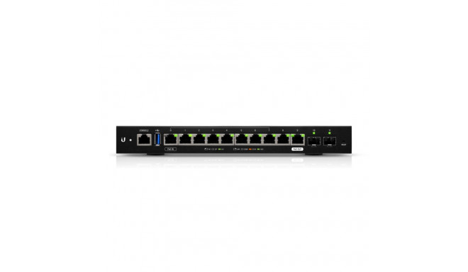 Ubiquiti EdgeRouter ER-12 juhtmega ruuter Gigabit Ethernet Must