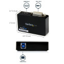 StarTech.com USB 3.0 to HDMI / DVI Adapter - 2048x1152