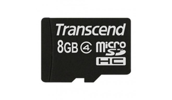 Transcend TS8GUSDC4 memory card 8 GB MicroSDHC Class 4