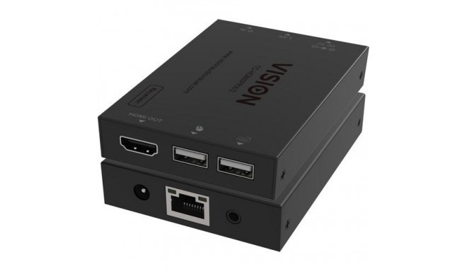 Vision HDMI-over-IP Transmitter AV transmitter Black