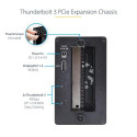StarTech.com Thunderbolt 3 PCIe Expansion Chassis with DisplayPort - PCIe x16