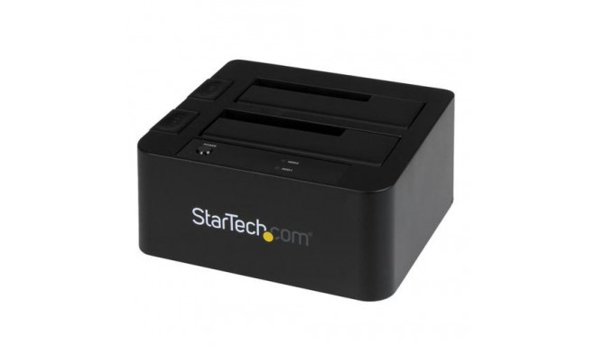 StarTech.com Dual-Bay USB 3.0 / eSATA to SATA Hard Drive Docking Station, USB Hard Drive Dock, Exter