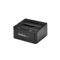 StarTech.com Dual-Bay USB 3.0 to SATA Hard Drive Docking Station, USB Hard Drive Dock, External 2.5/